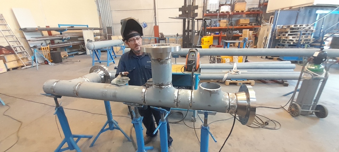 A. Prefabricación en Taller de Tuberías — trabajo realizado 2