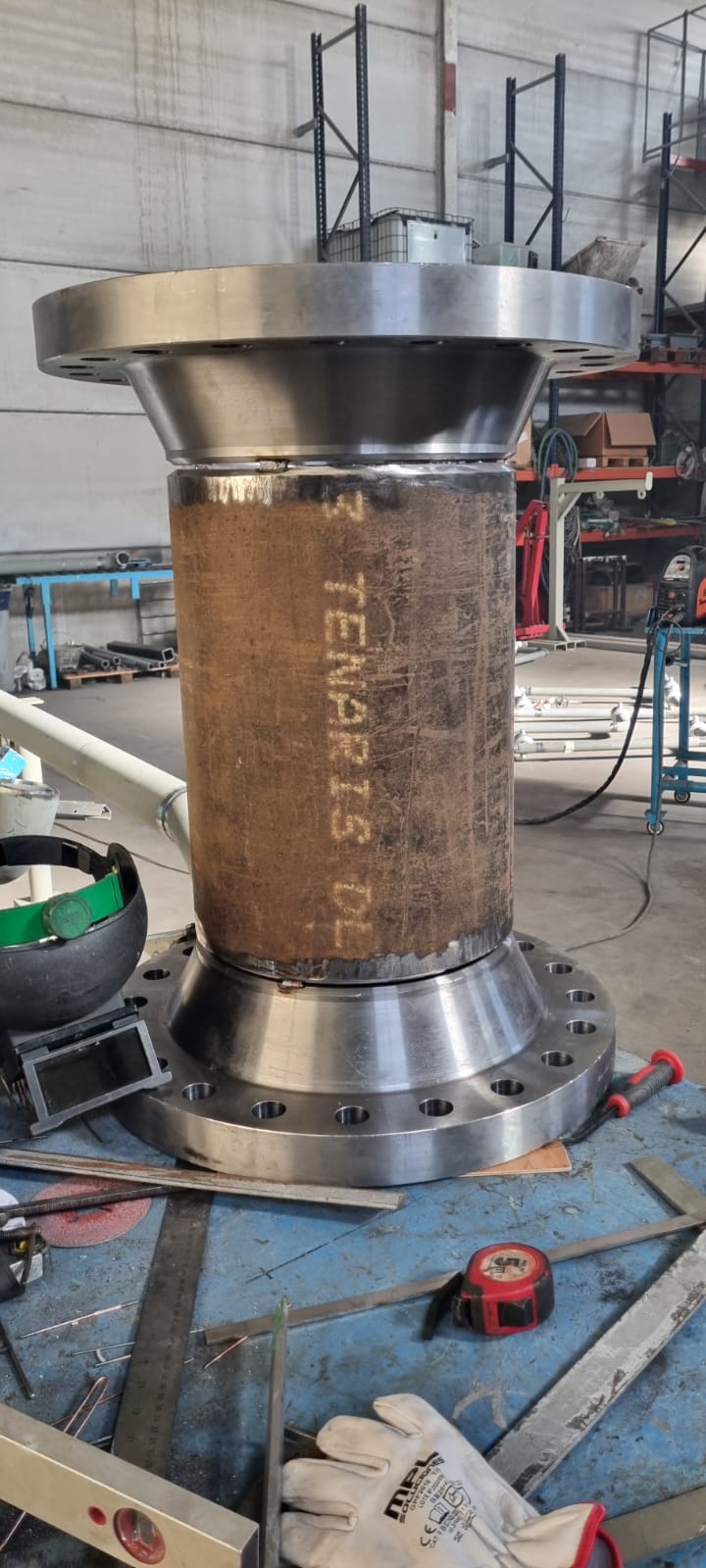A. Prefabricación en Taller de Tuberías — trabajo realizado 6