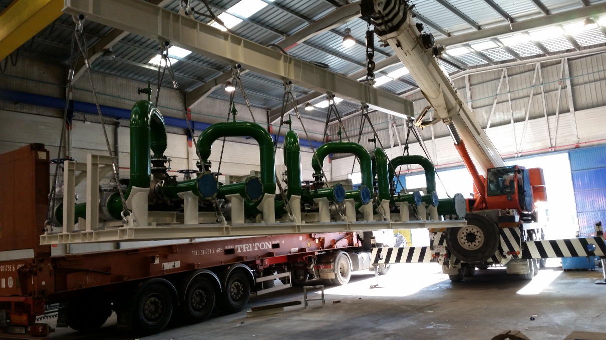 Taller propio de AALBORG TSI y equipos industriales