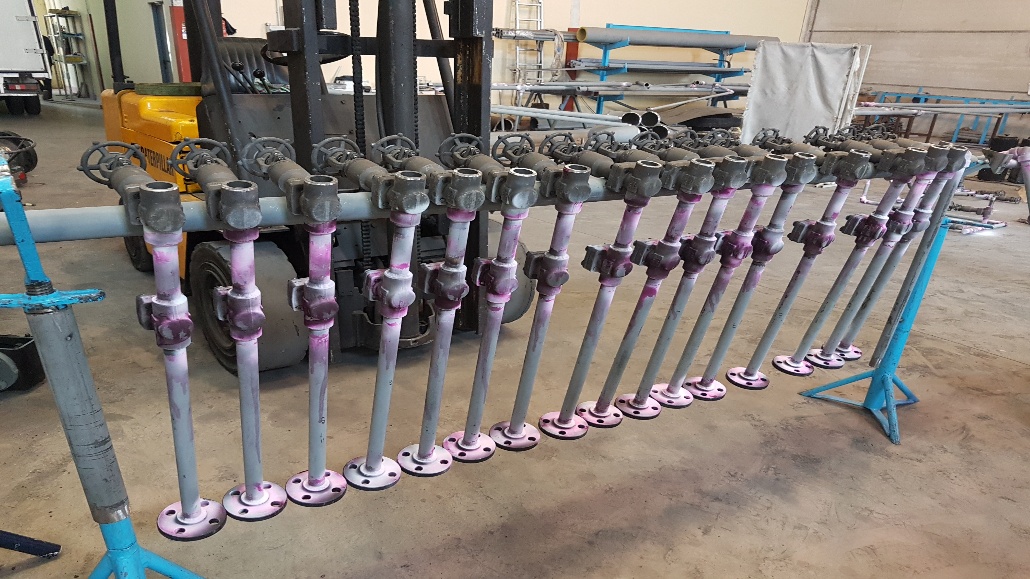 A. Prefabricación en Taller de Tuberías — trabajo realizado 9