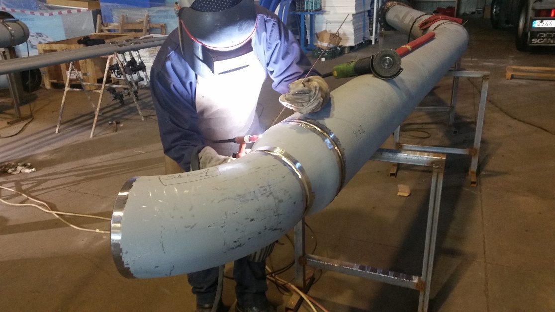 A. Prefabricación en Taller de Tuberías — trabajo realizado 3